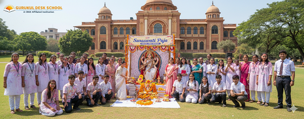 Saraswati Puja at Gurukul Desk School